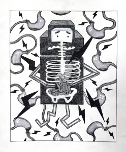 Black and White Illustration