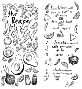 Black and White Illustration